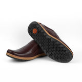 VYBE - Patterned Brown Casual Shoes