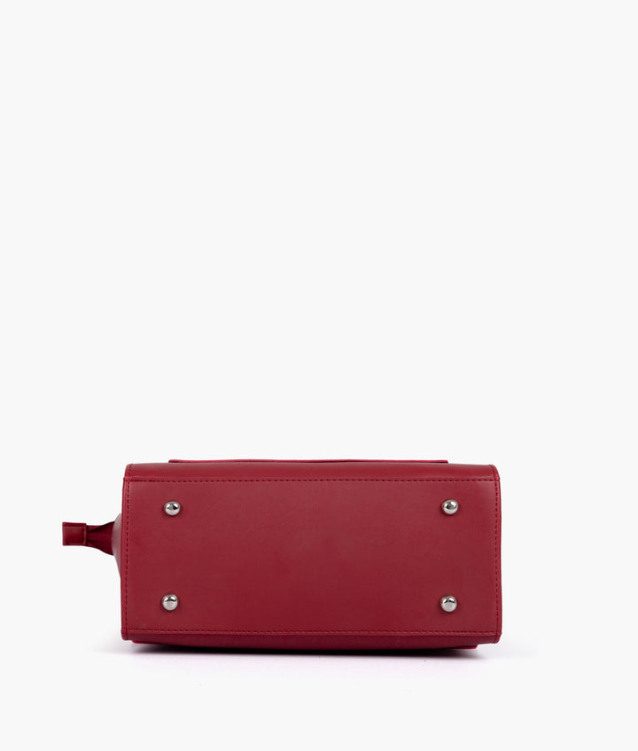 RTW-Maroon Mini Messenger Bag