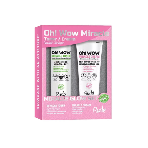 Rude Cosmetics - Oh Wow! Miracle - Miracle Glow Set