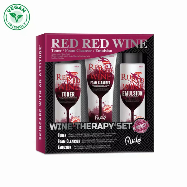 Rude Cosmetics - Red Red Wine - Wine Therapy Set