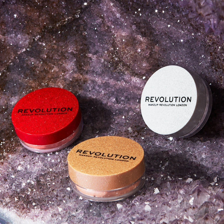 Makeup Revolution- Precious Stone Loose Highlighter Ruby Crush