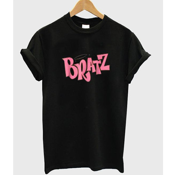 Emerce- BRATZ Printed Half Sleeves T-Shirt - Black