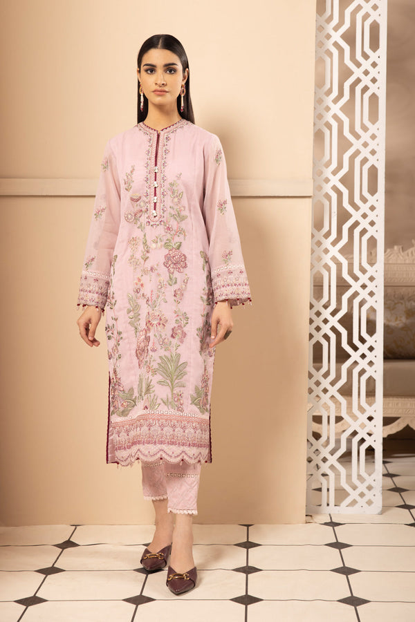 Sapphire Embroidered Karandi Suit