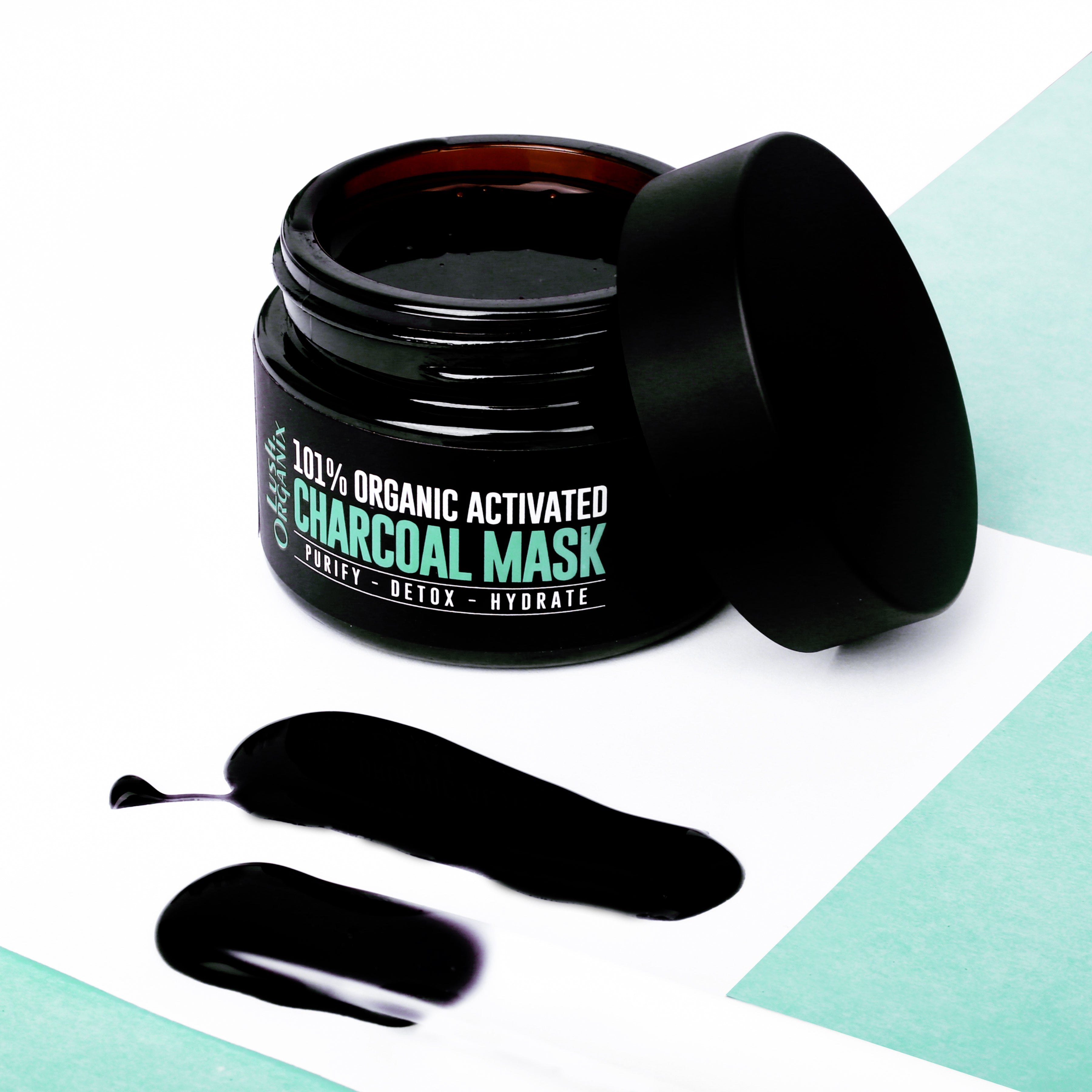 Lush Organix- Deep Clean Activated Charcoal Mask 50gm