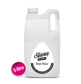 SIENA- Droplet Unscented + Antibacterial Hand Wash Total Clean 5 Litre by Hilal Care priced at #price# | Bagallery Deals
