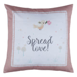 Sapphire Spread Love Cushion Cover