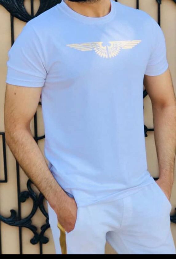 Printed Tee (D5) - White