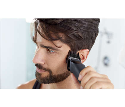 Philips Multi purpose grooming set, with closed box, Nose trimmer, 32 trimmer, Detail Trimmer,  5 combs , adjustable Combs (3-7 mm), run time : 80 Min