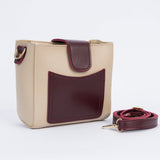 VYBE- Front Pocket Maroon Bag