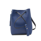 Astore- Navy Leather Bag