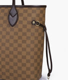 RTW - Brown checkered neverfull tote bag