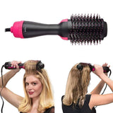Beauty Tools- 2 in 1 Multifunctional Hair Dryer Volumizer Rotating Hot Hair Brush Curler Roller Rotate Styler Comb Styling Curling Iron