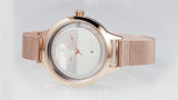 Naviforce- Ladies Japan Quartz Mesh Band Wrist Watch With Brand Box -NF5014 Rose Gold