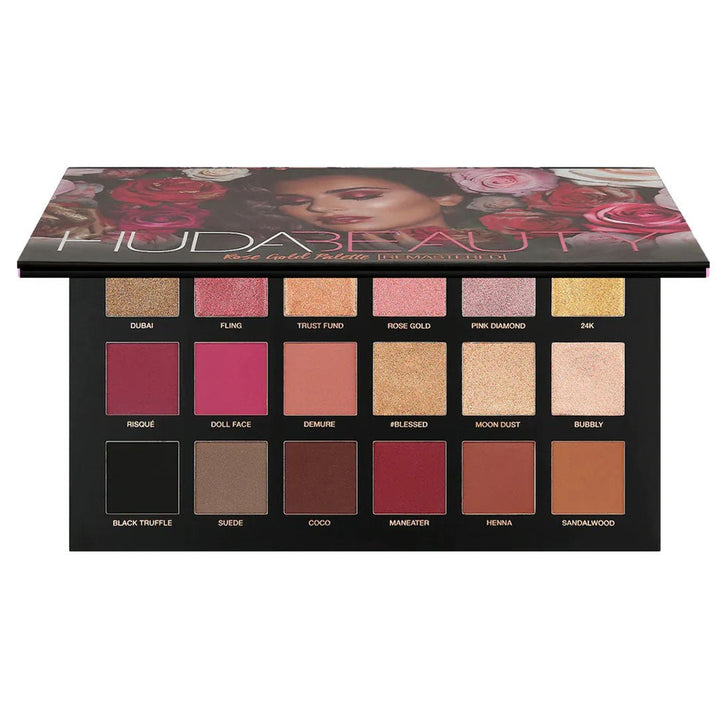 Huda Beauty Rose Gold Remastered Palette, 16.6g